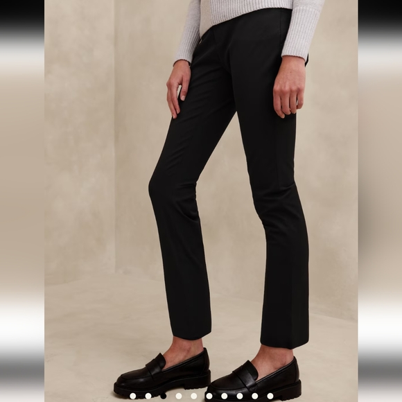 BANANA REPUBLIC Curvy Sloan Slim Pant, black 10 - Picture 3 of 10